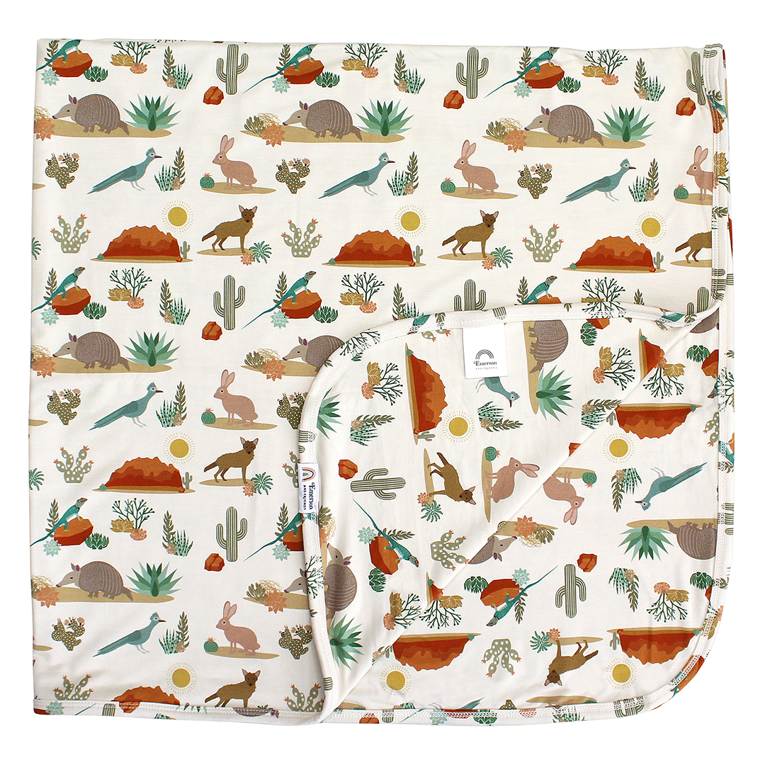 Desert Friends Bamboo Blanket