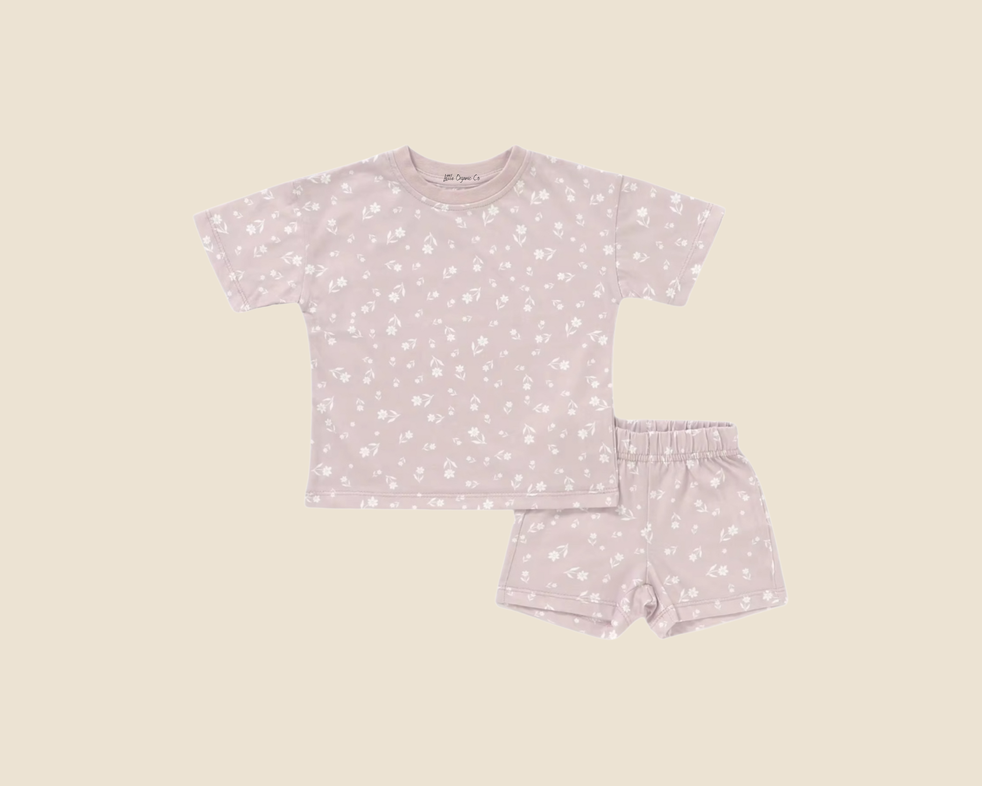 Floral Lounge Short Set