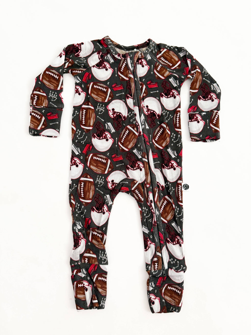Touchdown Zip Pajamas
