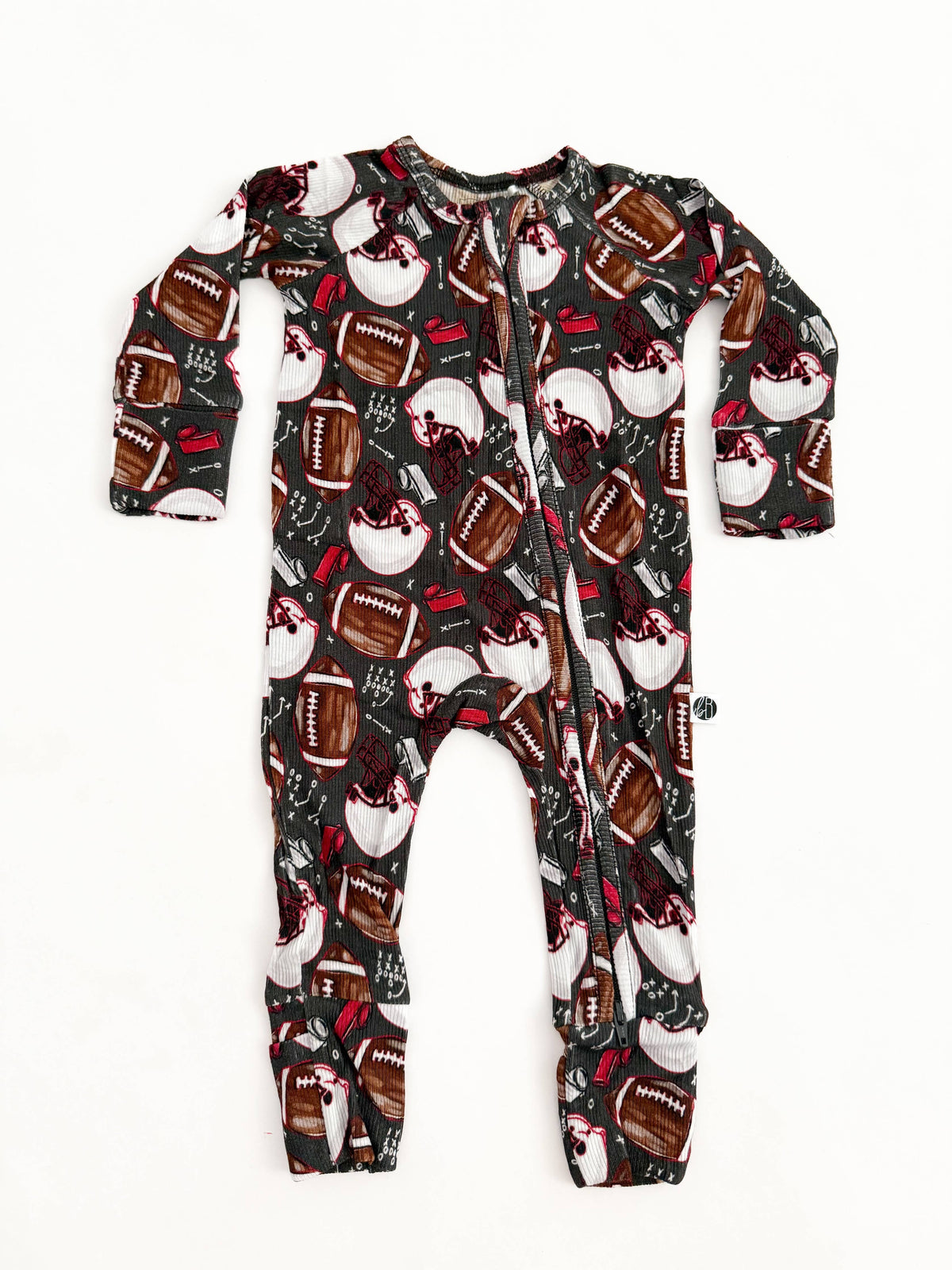 Touchdown Zip Pajamas