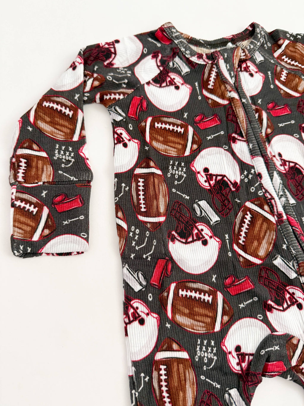Touchdown Zip Pajamas