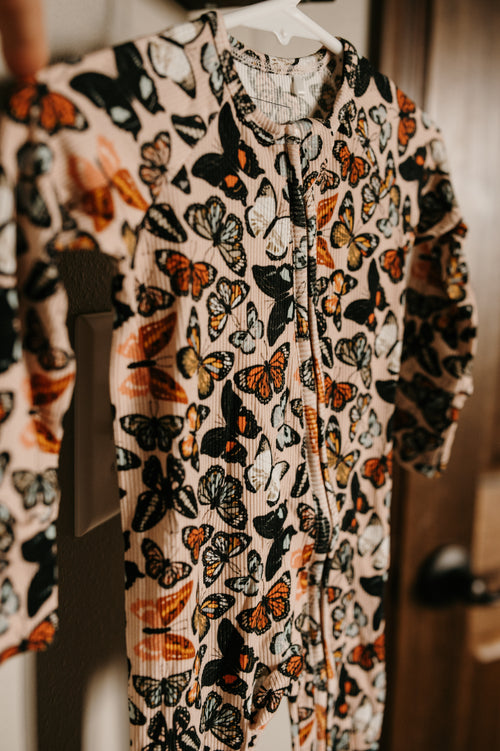 Butterfly Zip Pajamas