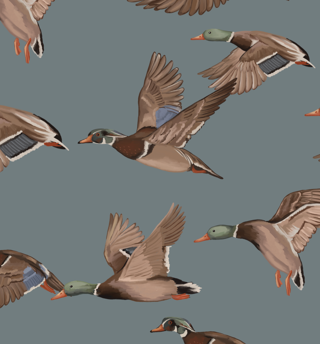 Mallard Zip Pajamas